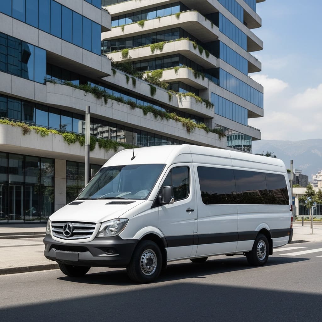 Van Mercedes Sprinter espaciosa
